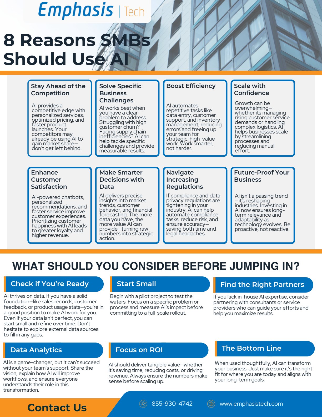 8 Reasons SMBs Should Use AI